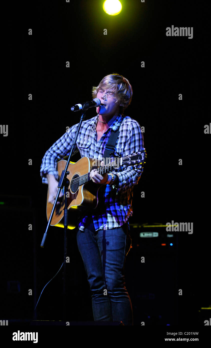 Jimmy Robbins performs at Revolution Live Fort Lauderdale, Florida - 19.09.09 Stock Photo