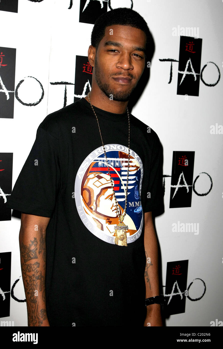 Kid Cudi celebrates the official release of his album 'Man On The