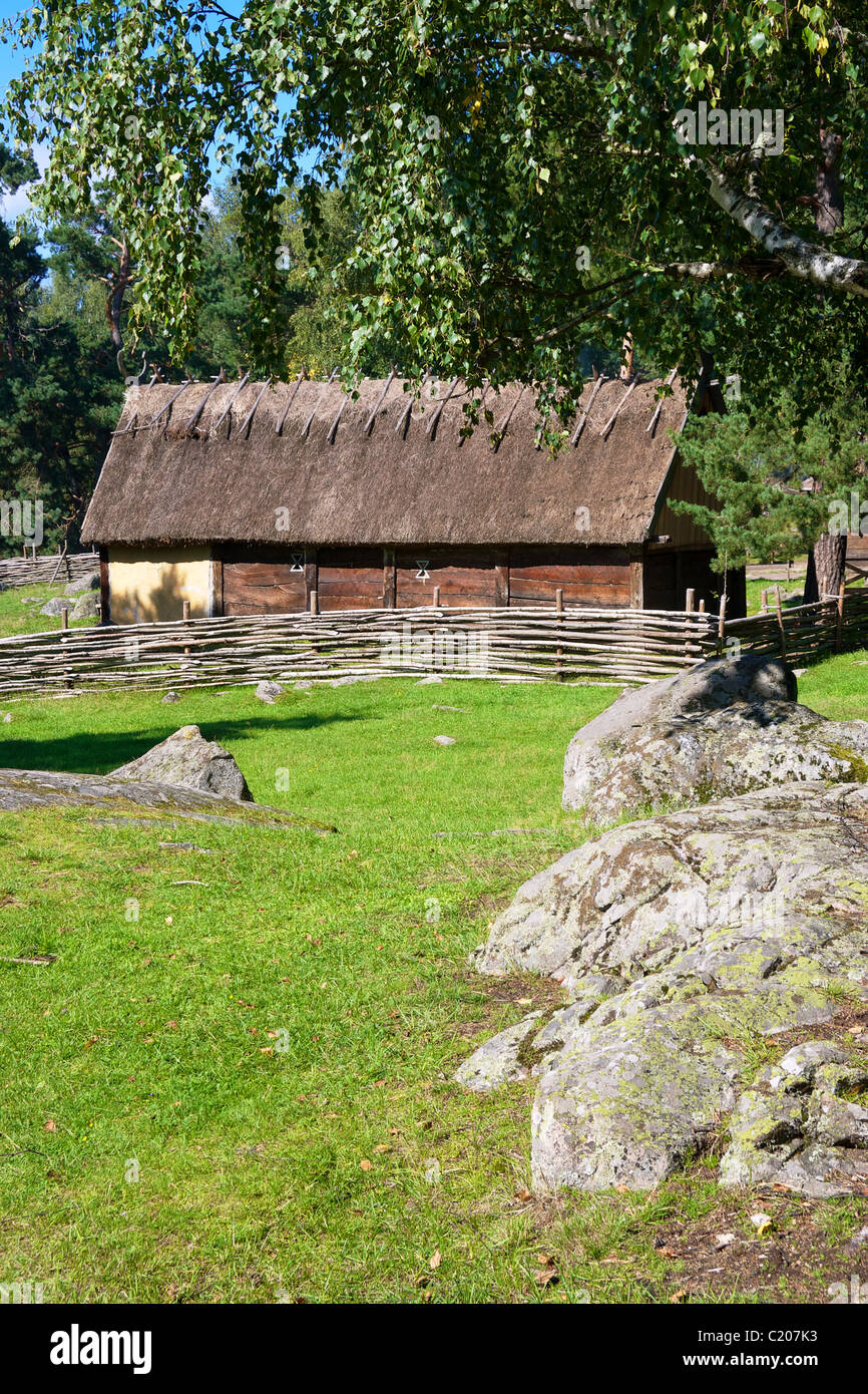 Viking house hi-res stock photography and images - Alamy