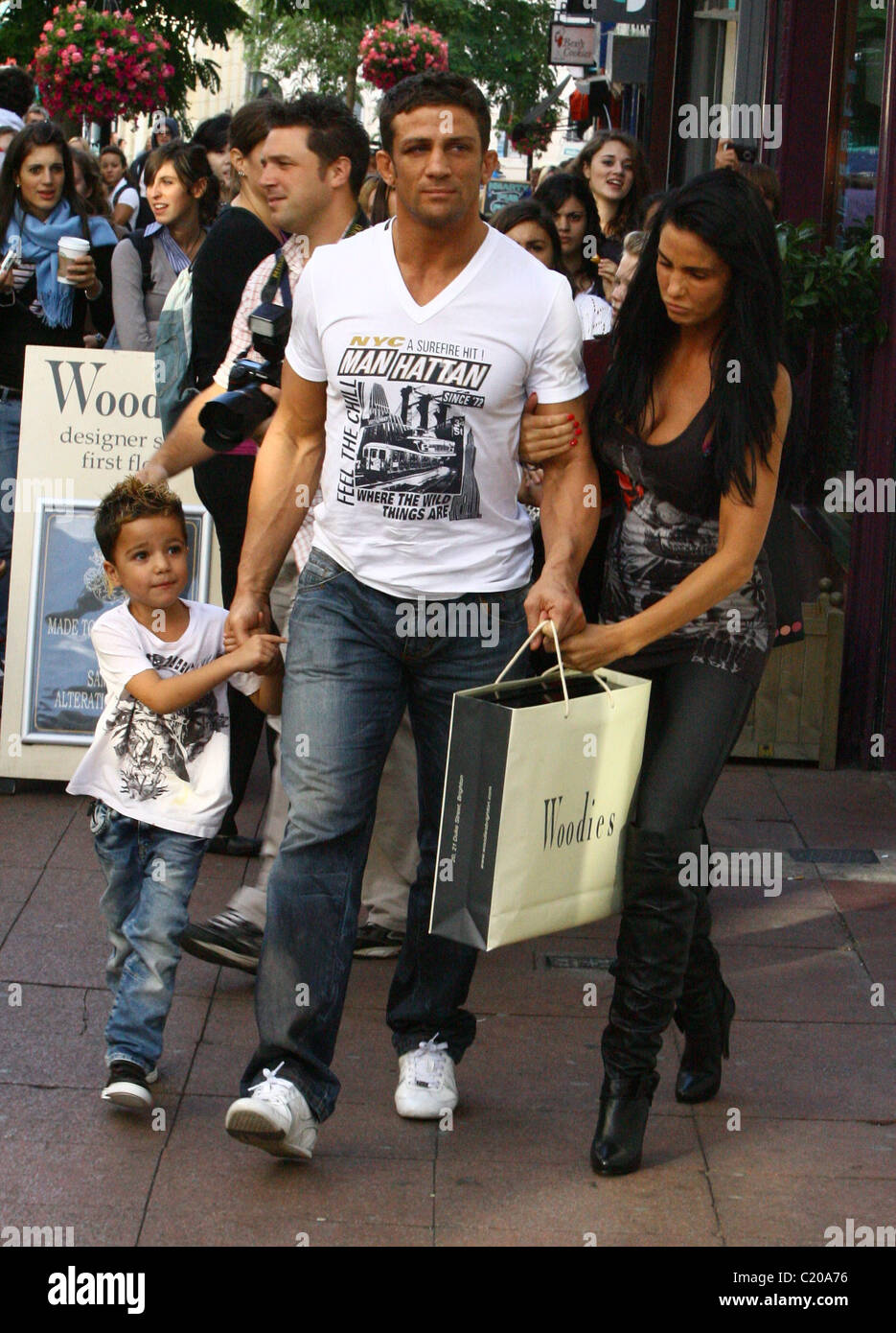 pics Katie Price Son Junior https www alamy com stock photo katie price aka jordan with boyfriend alex reid and her son junior 35658090 html