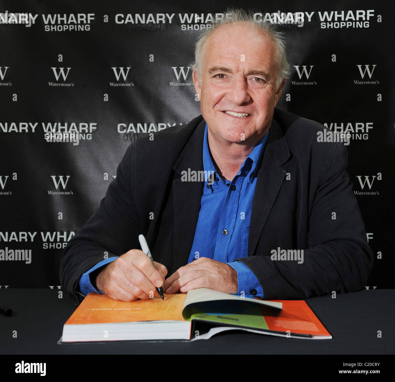 Rick Stein signs copies of his book 'Rick Stein's Far Eastern Odyssey
