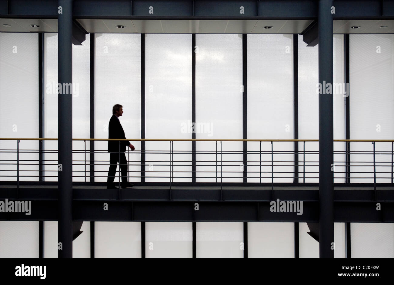 Business man silhouette hi-res stock photography and images - Alamy