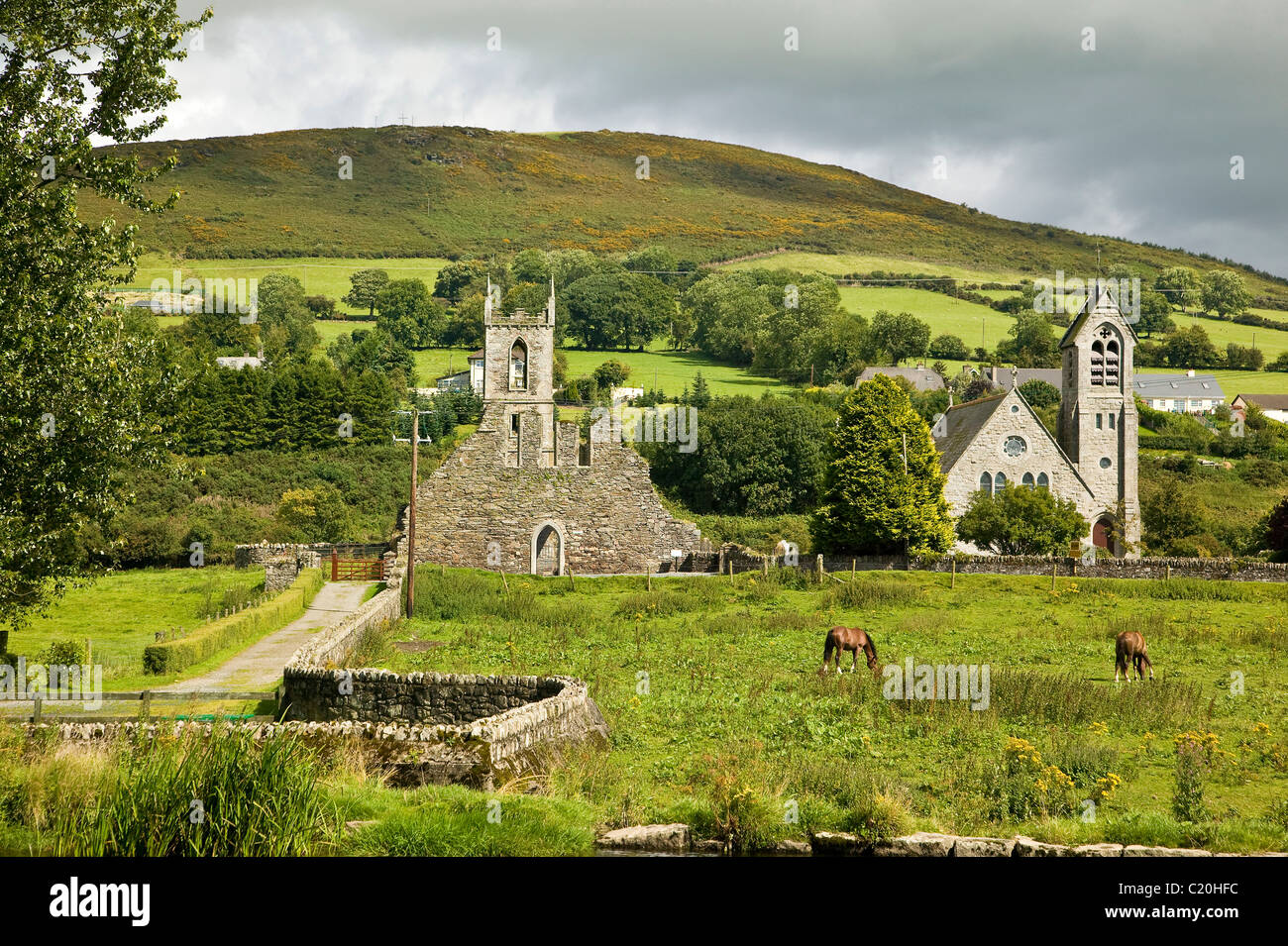 Baltinglass Abbey Ireland Stock Photo