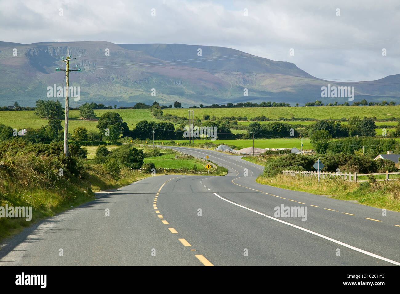 road in Kilkenny, Ireland Stock Photo