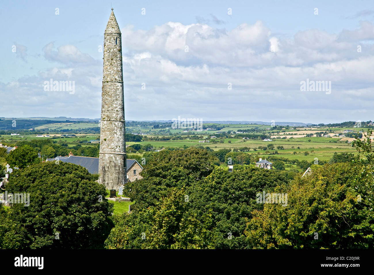 round tower in Waterford, Ireland Stock Photo