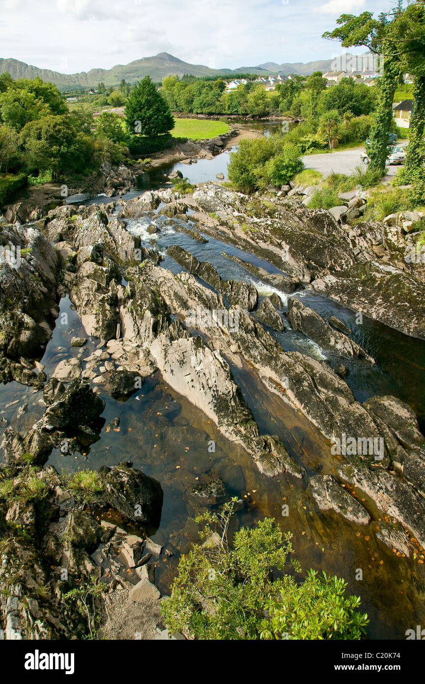 Sneem River, Ring of Kerry, Ireland Stock Photo