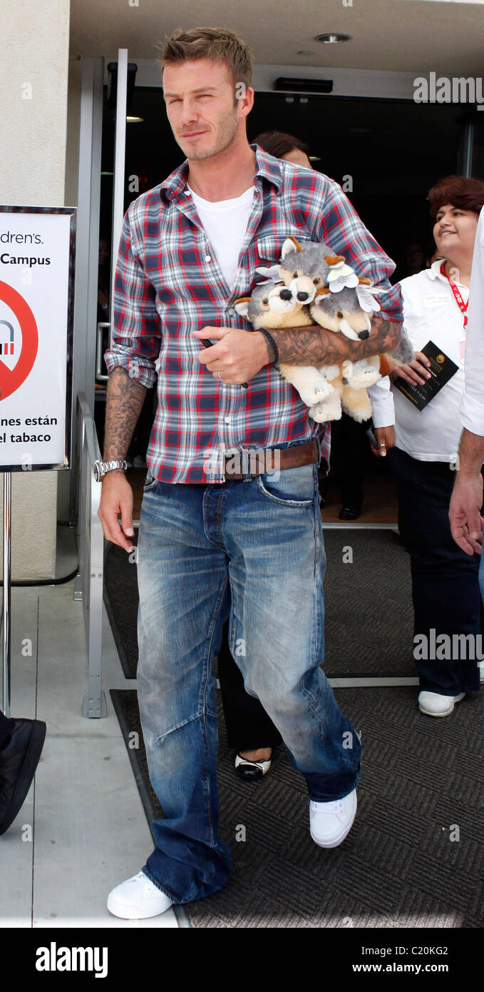 David Beckham in Prps Jeans