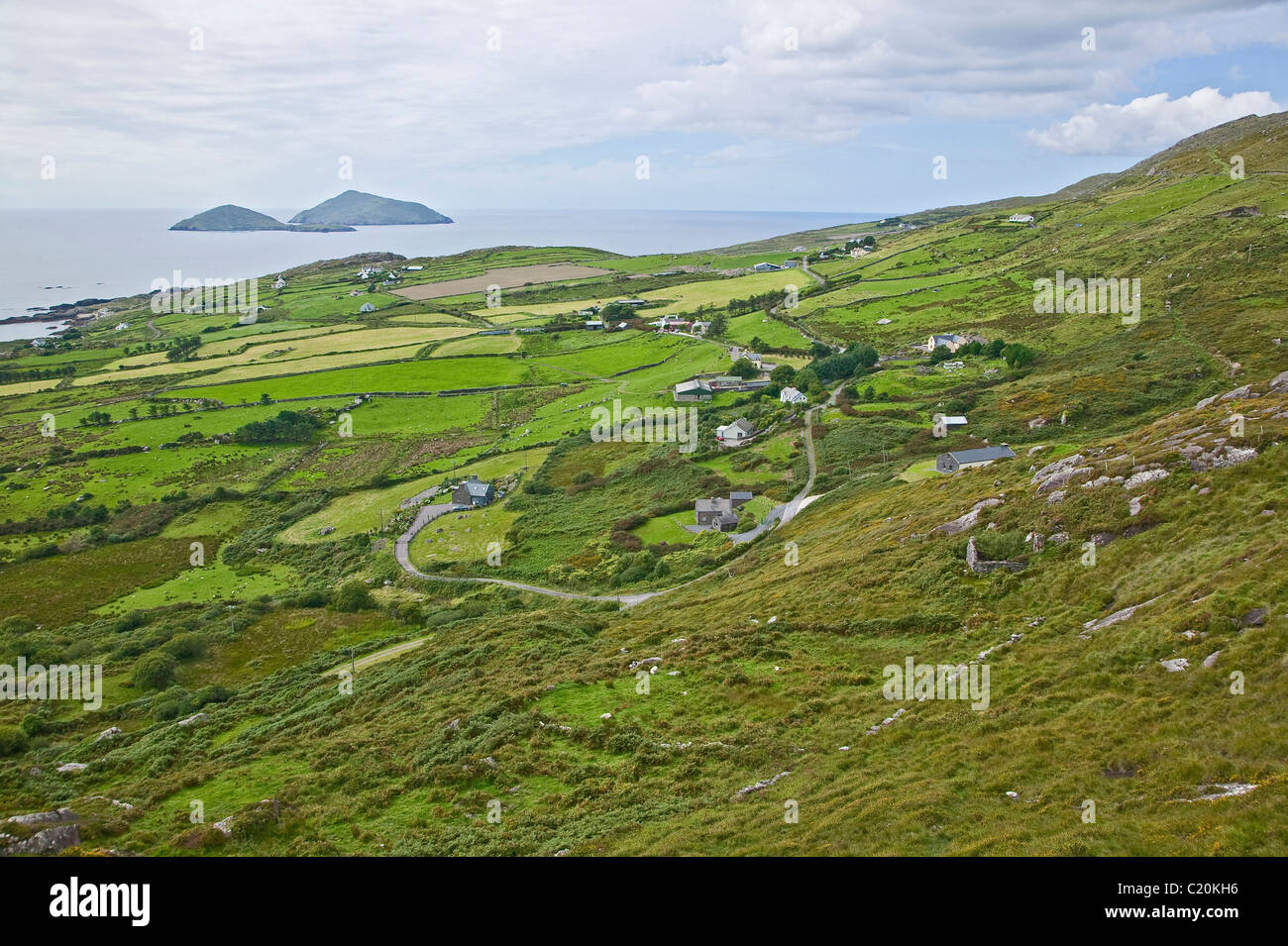 landscape Ring of Kerry, Ireland Stock Photo