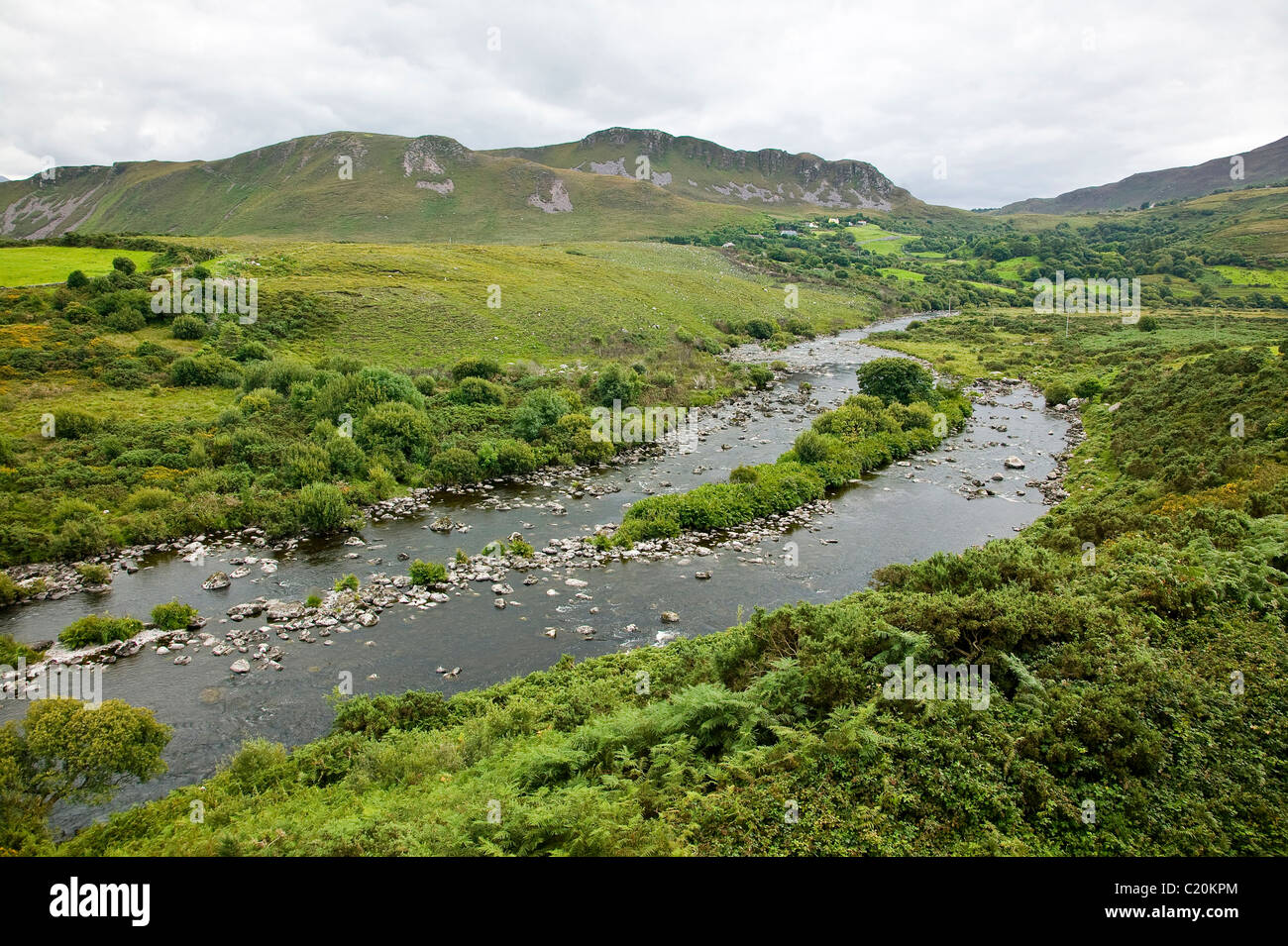 landscape Ring of Kerry, Ireland Stock Photo