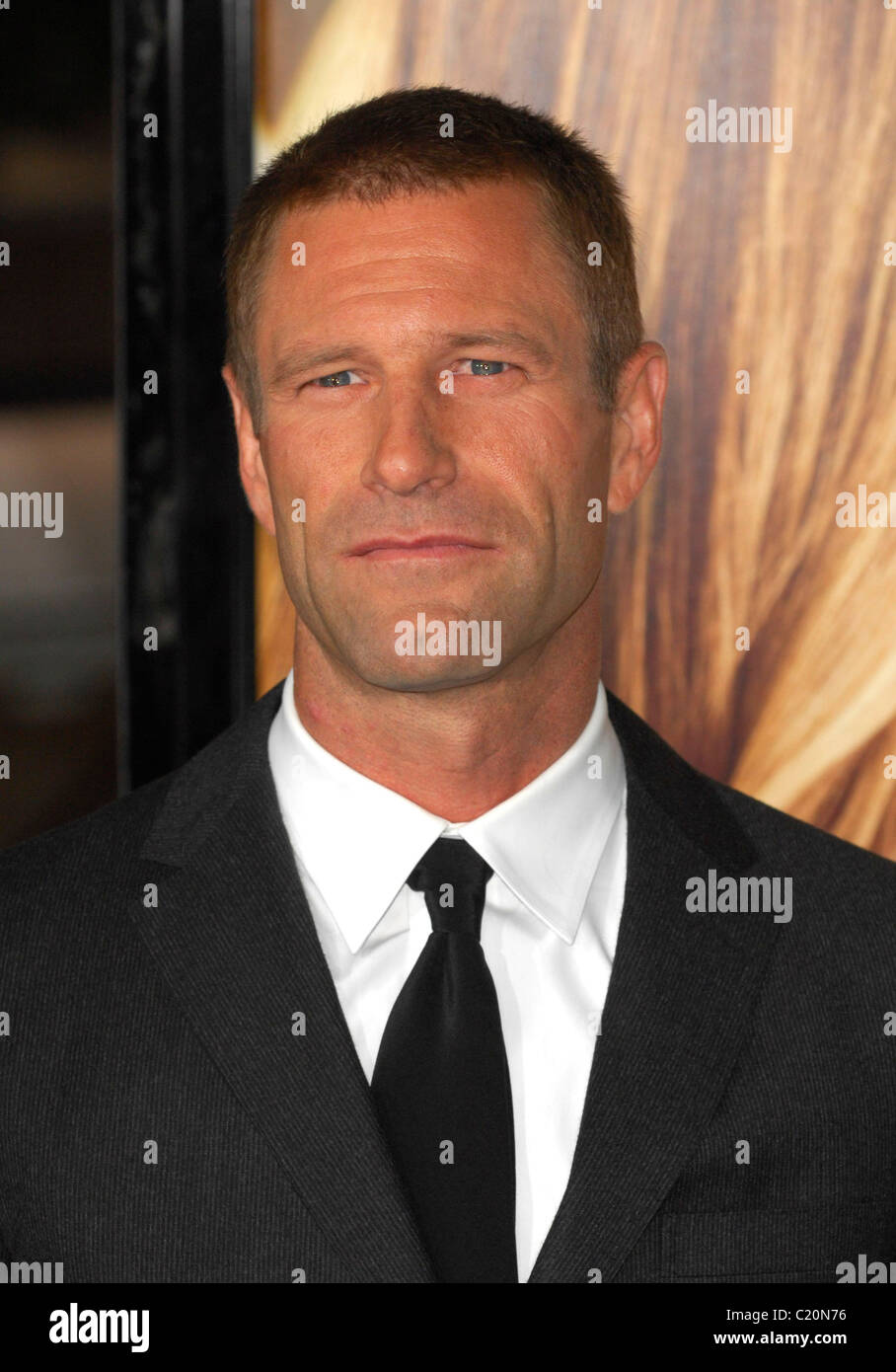 Aaron Eckhart Los Angeles premiere of 