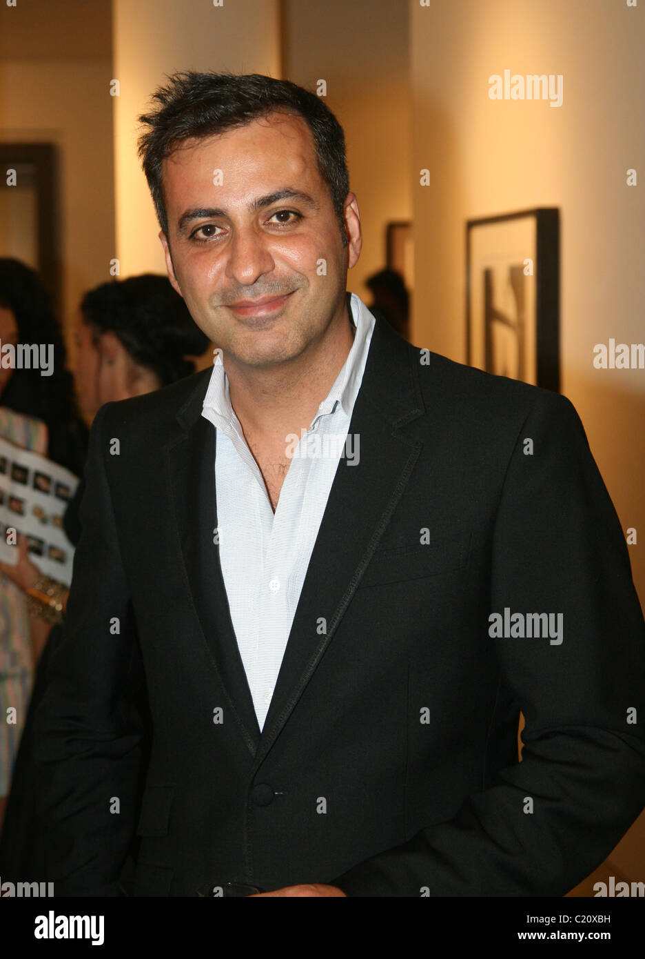 Mazdek Rassi owner of The Milk Gallery Launch of book project Fashion Etcetera by Sam Haskins hosted by Tommy Hilfiger at The Stock Photo
