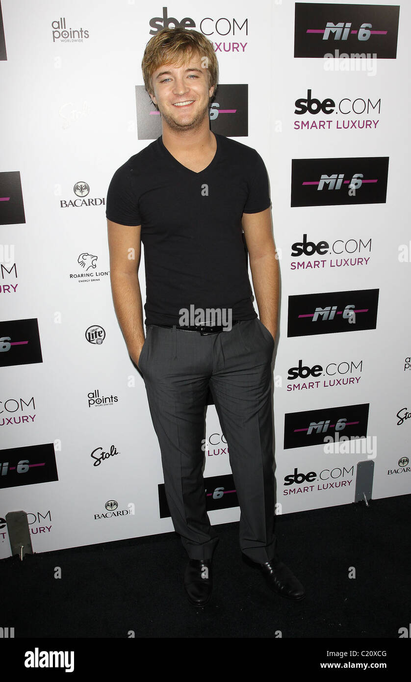 Michael Welch Mi-6 nightclub's grand opening party held at Mi-6