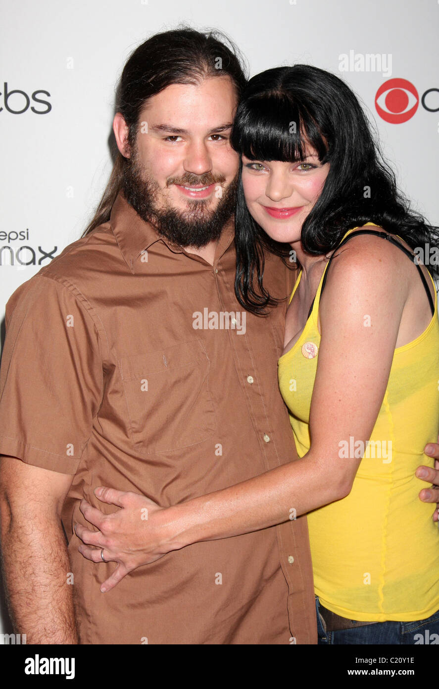 Pauley Perrette & husband The CBS Fall Preview Party Arrivals Los