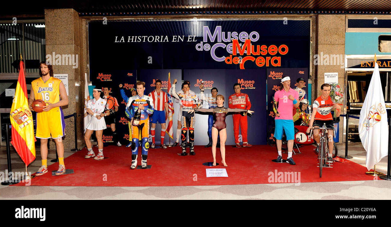 Spanish Waxworks The Madrid Wax museum staged an exhibition of famous