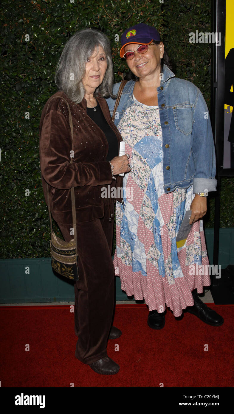 Roseanne Barr and her Mother Los Angeles Premiere of 'Capitalism A