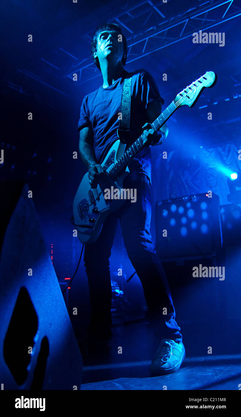 Marr Cribs Performing Live Liverpool Stock Photos Marr Cribs