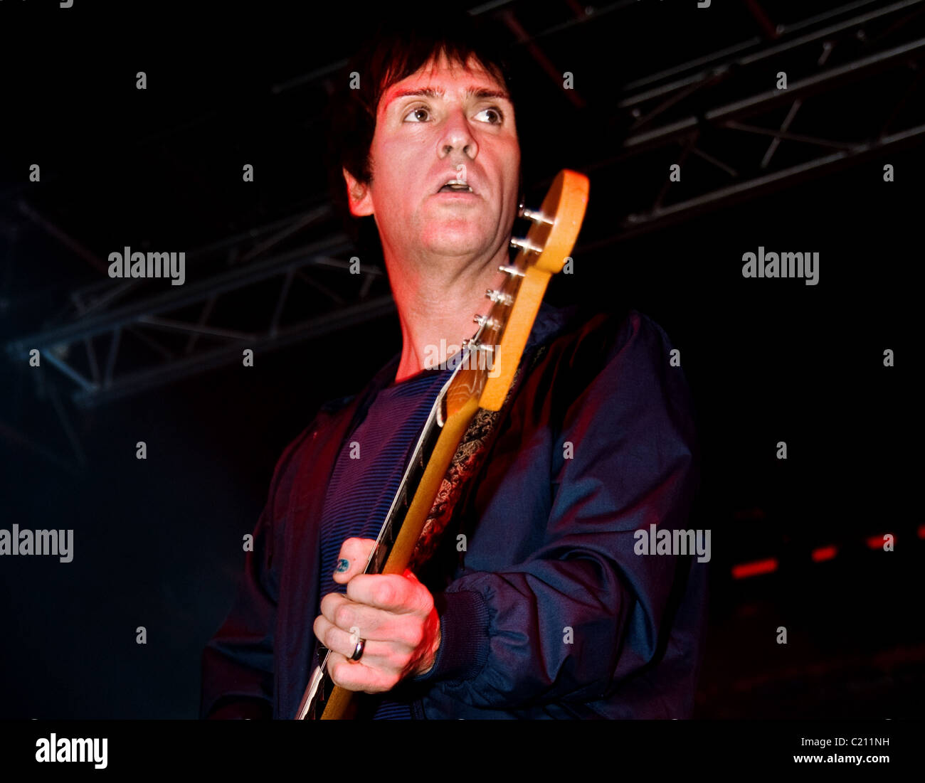 Johnny Marr The Cribs Performing Live At Liverpool O2 Academy On