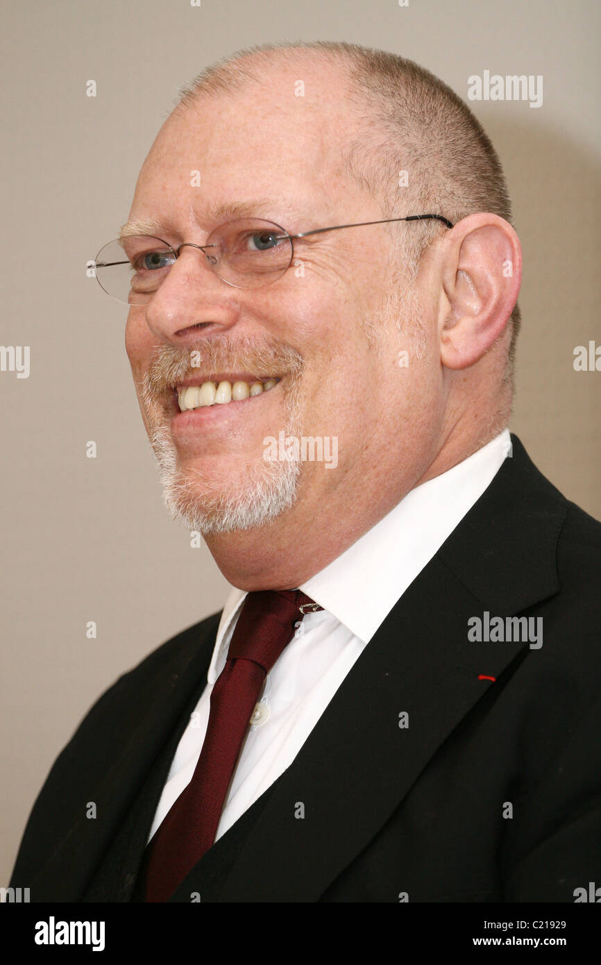 Exformer CEO JeanPaul Gaultier until 2005 Donald Potard during a