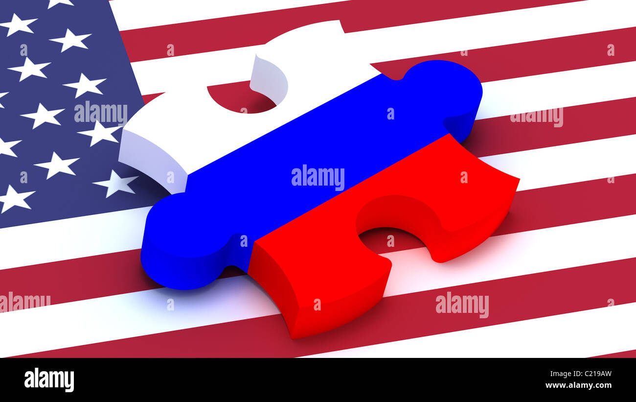 Usa and russia flags hi-res stock photography and images - Alamy