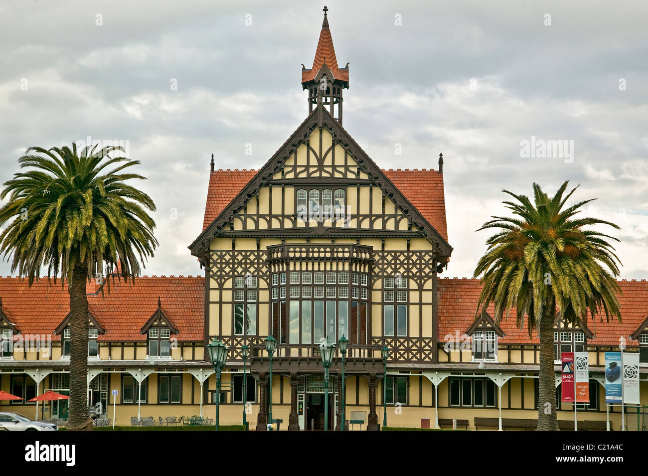 Roturoa museum New Zealand Stock Photo