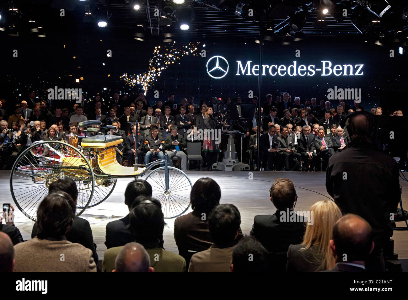 Benz Patent-Motorwagen Stock Photo