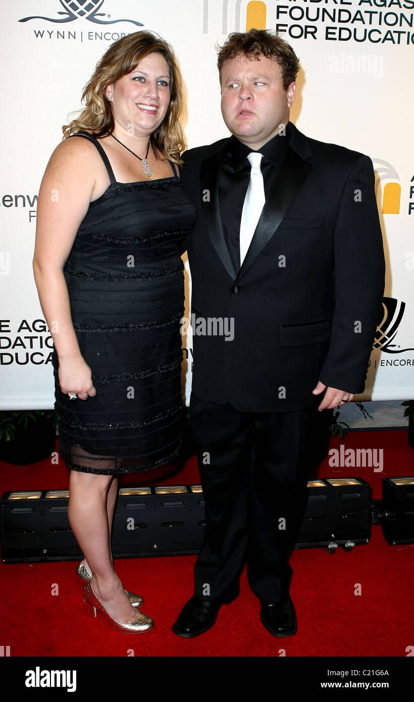 Frank Caliendo with wife Michele The Andre Agassi Foundation For ...