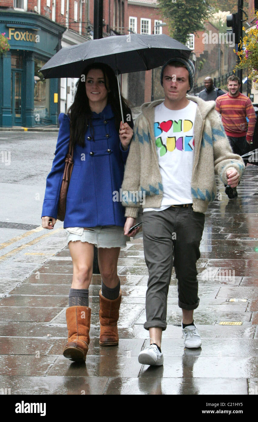 X Factor Finalist Lucie Jones Rikki Loney Takes A Walk In The