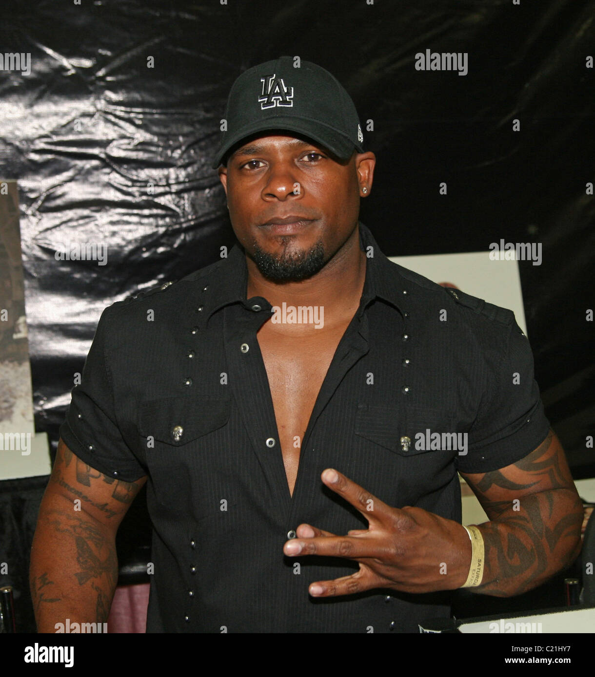 Adult film actor Mr. Marcus Attends EXXXOTICA Expo 2009 held at the New Jer...