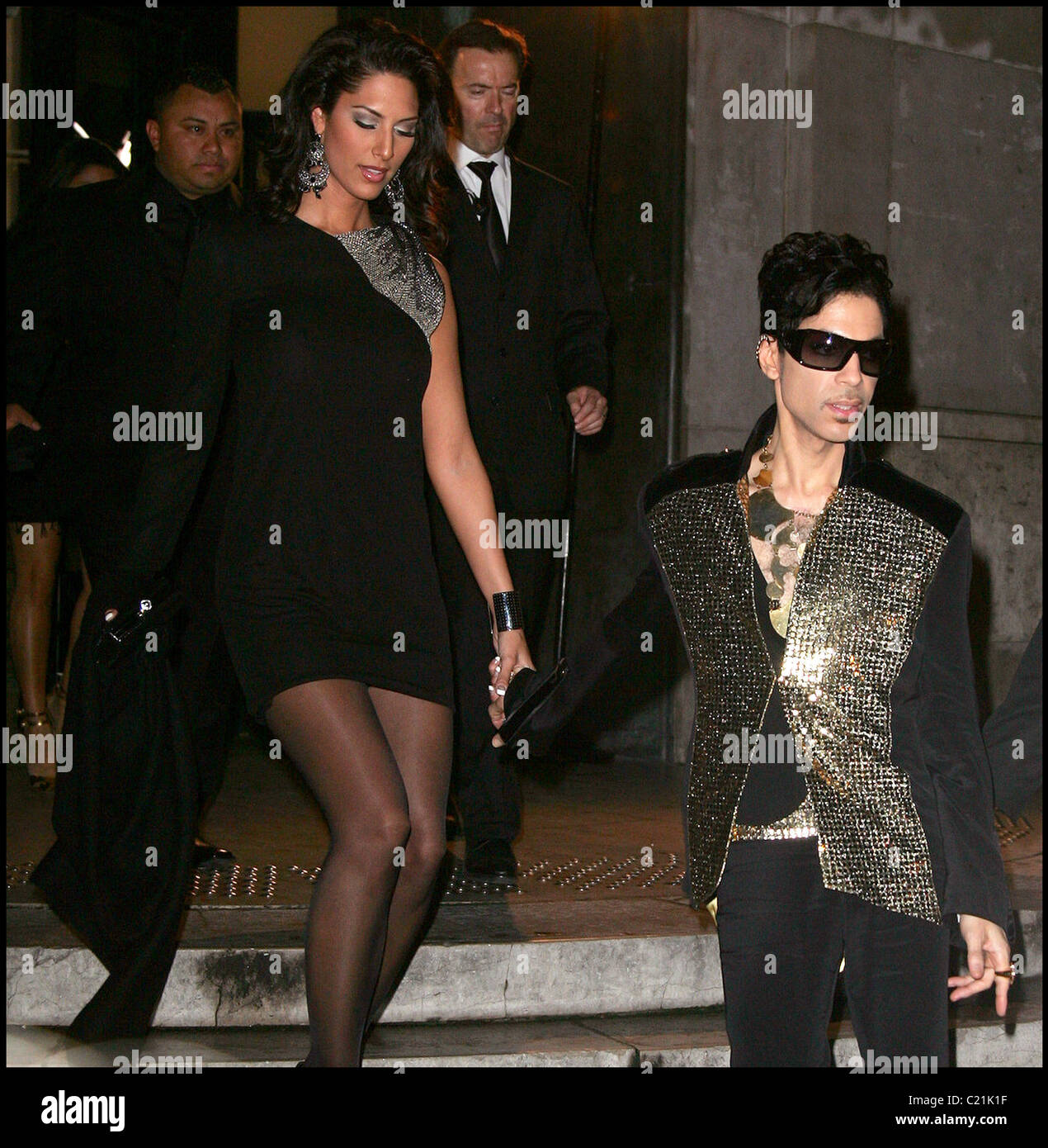 Prince In 2010 Singer Prince and guest Paris Fashion Week Spring/Summer 2010 Ready To ...