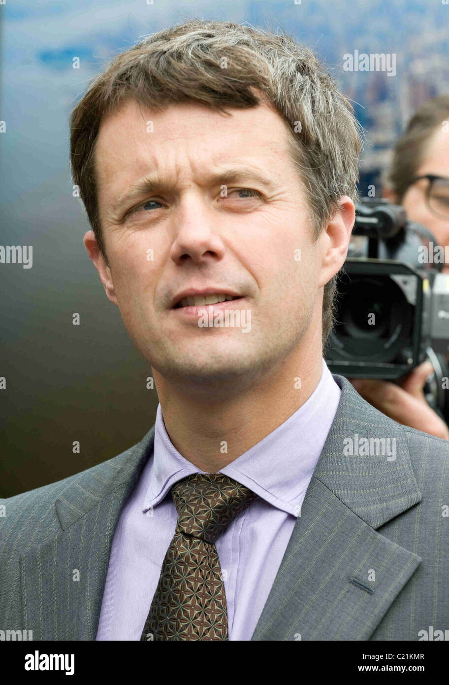 Prince Frederik attends the opening of the '100 Places To Remember