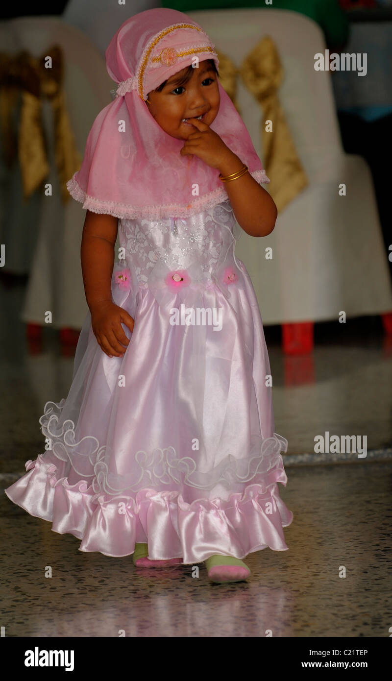 young beautiful bridesmaid , islamic 