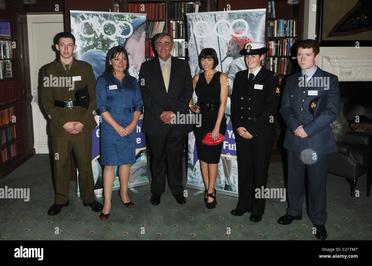 Dannii Minogue and Lorraine Kelly CVQO Appeal - launch and photocall at