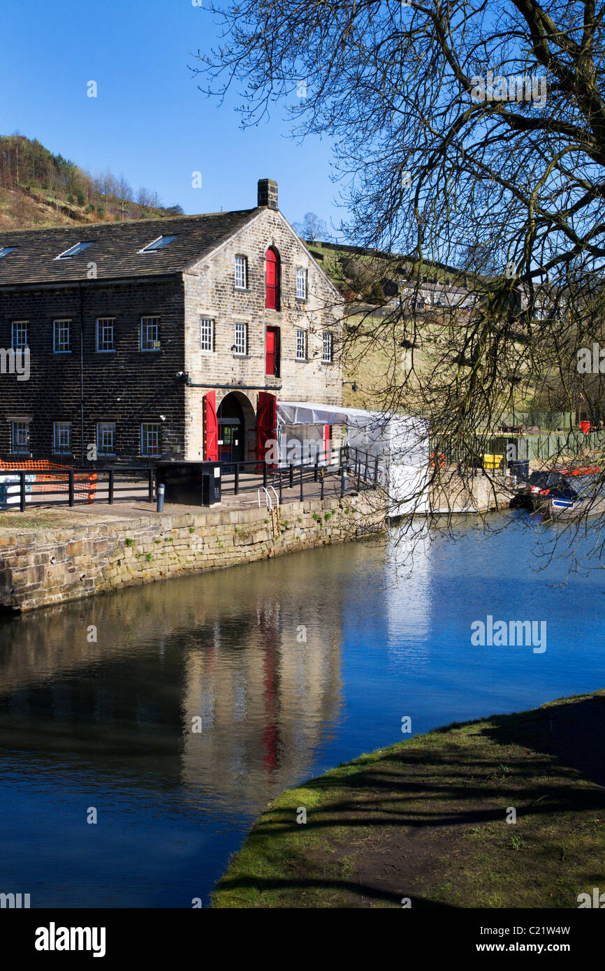 Standedge Tunnel Visitor Centre Marsden West Yorkshire England Stock