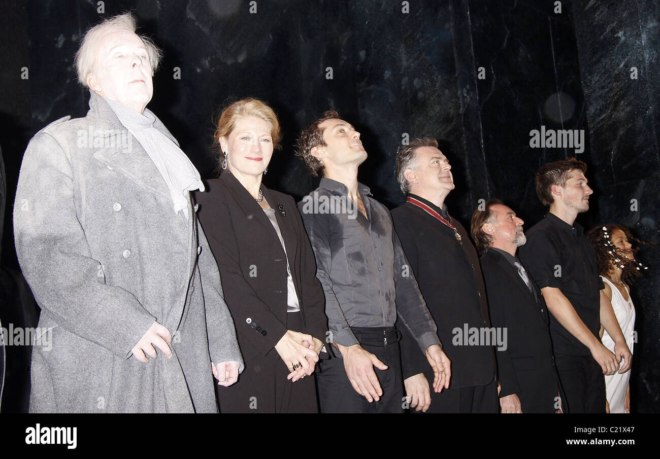 Jude Law and cast The new Broadway production of 'Hamlet'