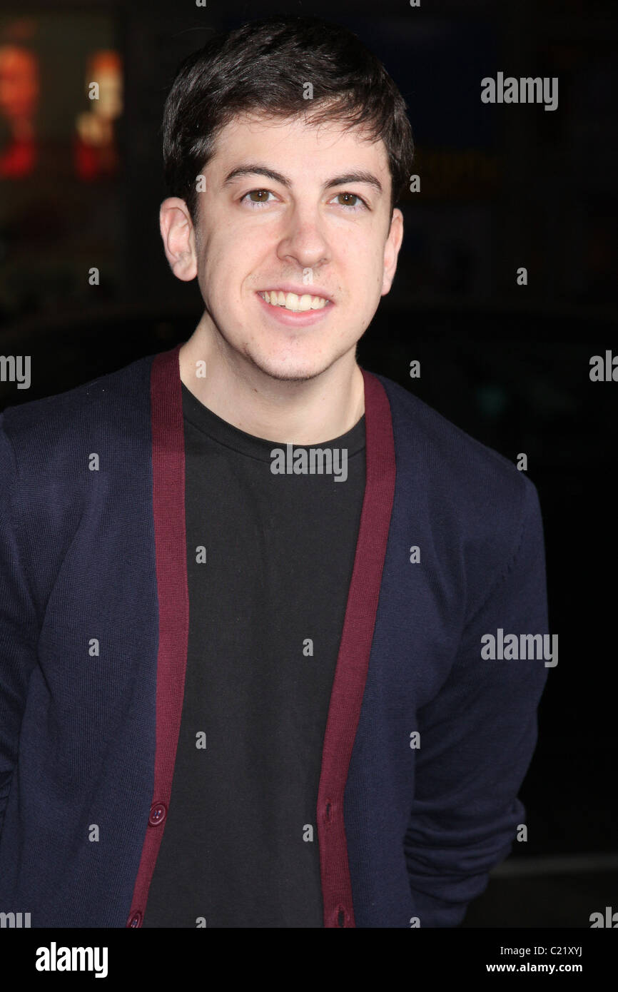 Christopher Mintz-Plasse Premiere screening of 'Law Abiding Citizen' held at The Grauman's Chinese theatre Los Angeles, Stock Photo