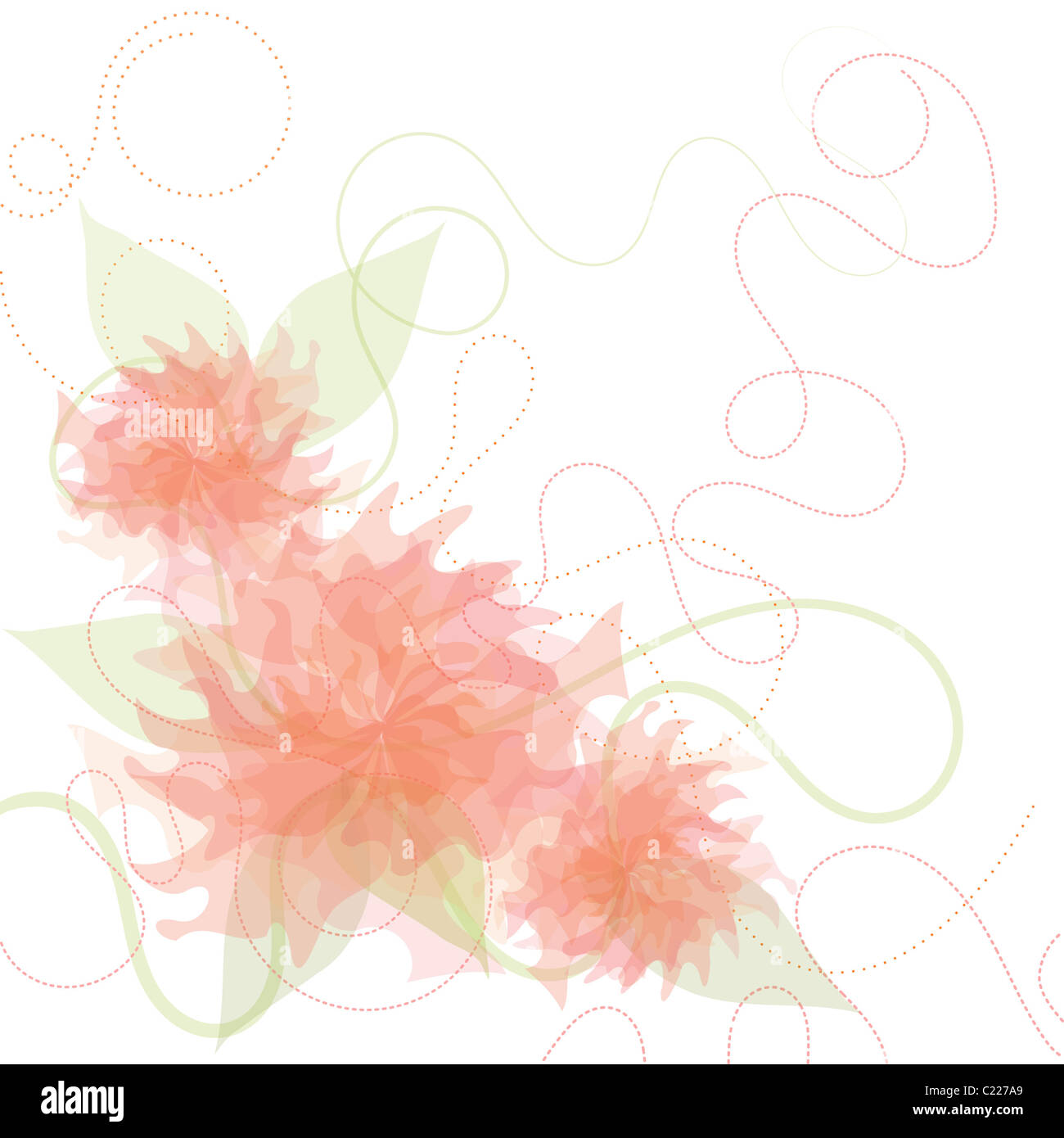 Delicate flower background Stock Photo Alamy