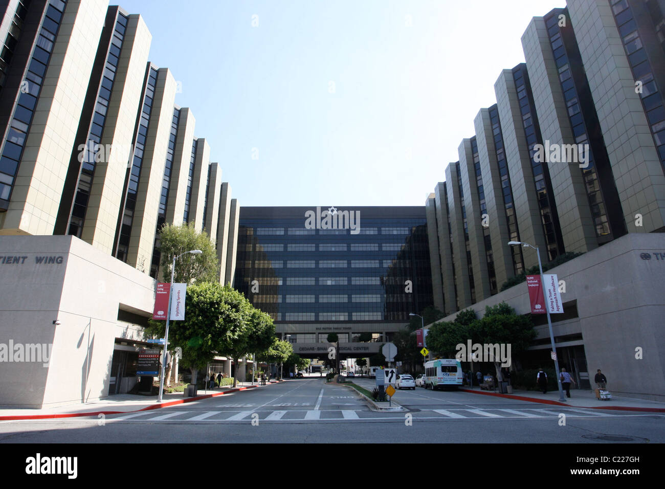 General view of the Cedars Sinai hospital Los Angeles, California 09.