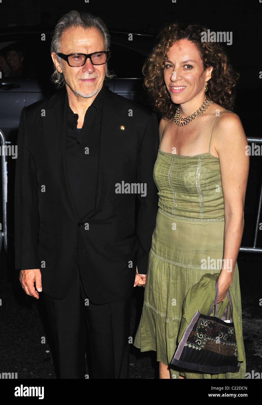 Harvey Keitel and wife Daphna Kastner The New York premiere of
