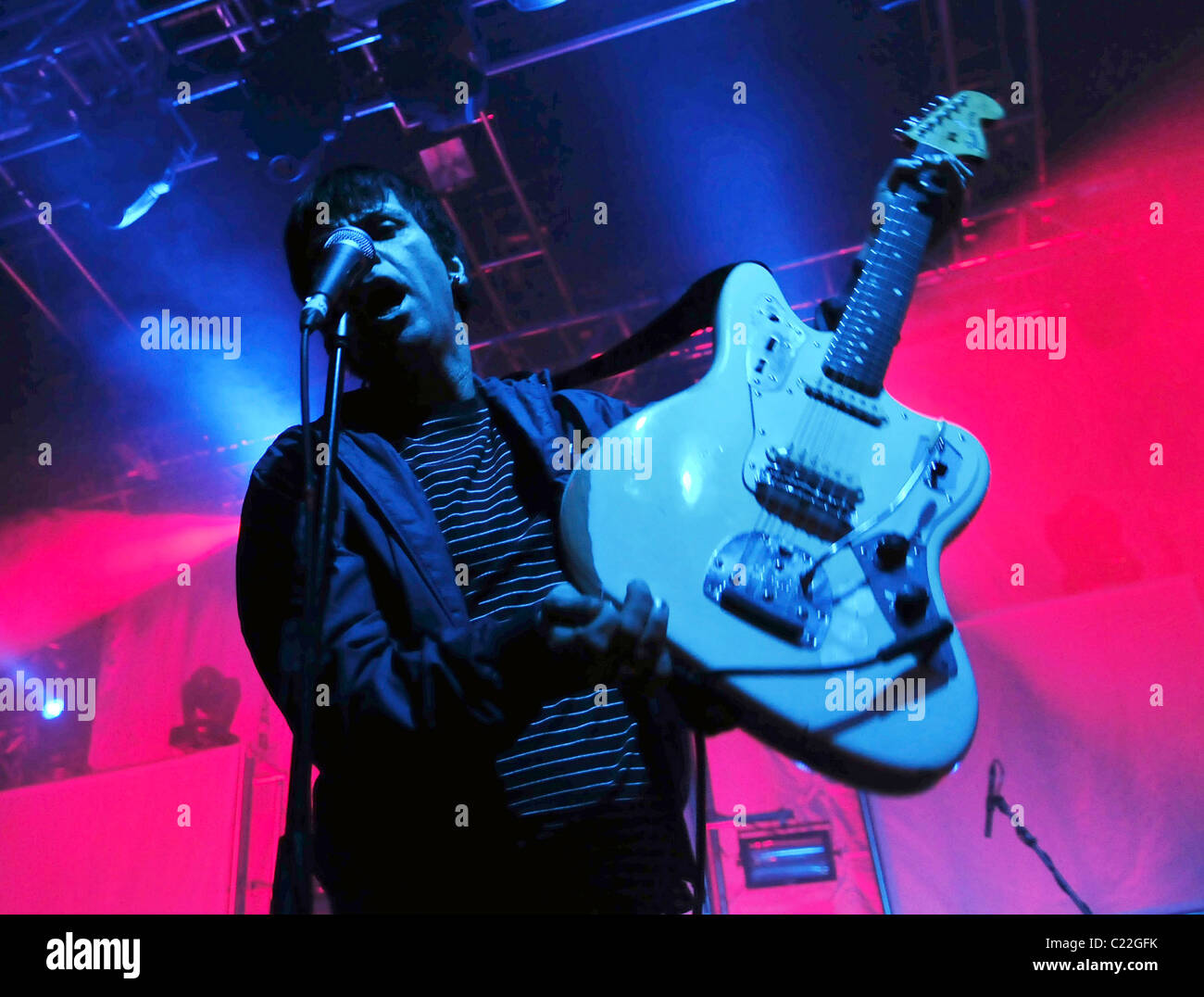 Johnny Marr The Cribs perform live at the 02 Academy Leeds Leeds