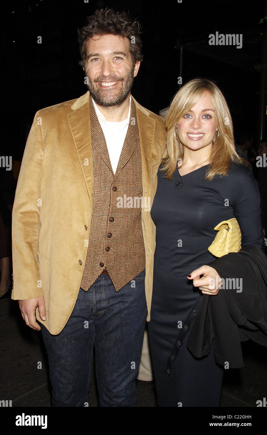 Craig Bierko and Meg Opening night of the Broadway play "Wishful Drinking, created and performed