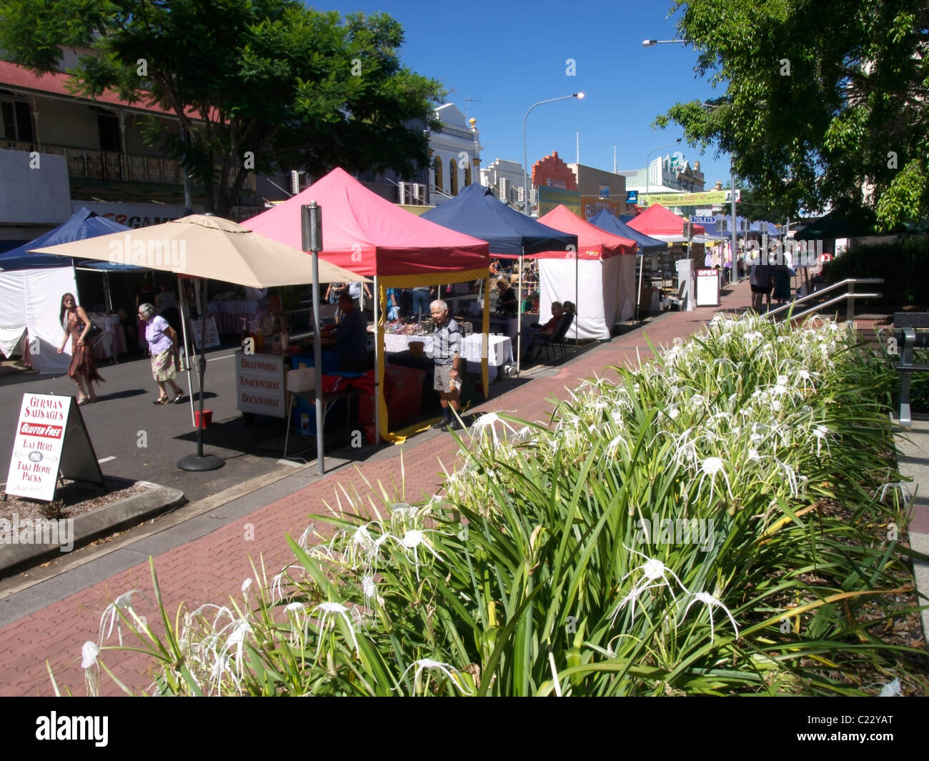 Maryborough markets Stock Photo Alamy