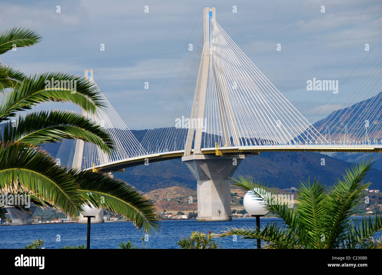 The RionAntirion bridge across the Gulf of Corinth near Patras, Greece