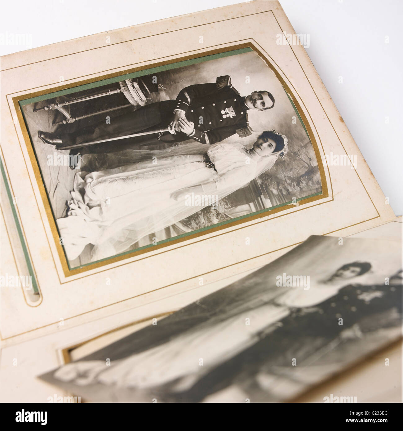 Old photographs and album Stock Photo Alamy
