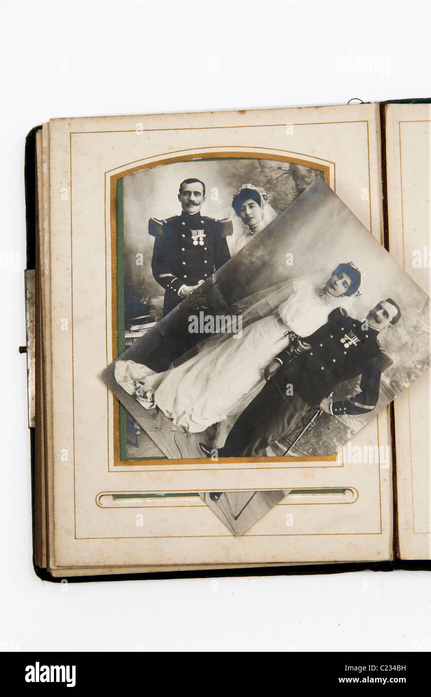 Old photographs and album Stock Photo Alamy
