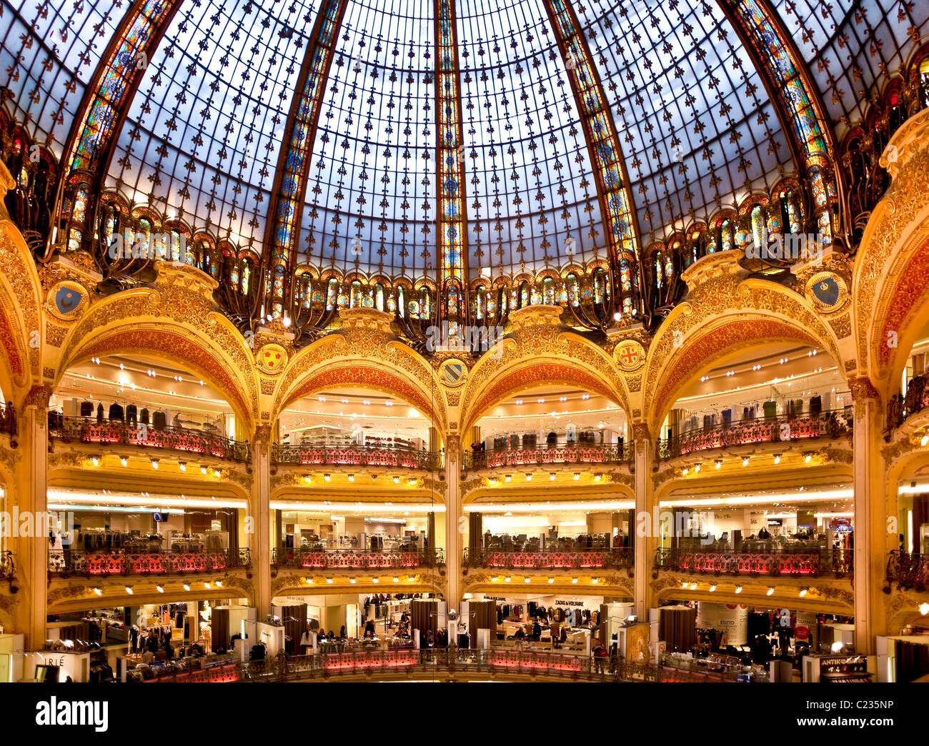 Galeries lafayettes hi-res stock photography and images - Alamy