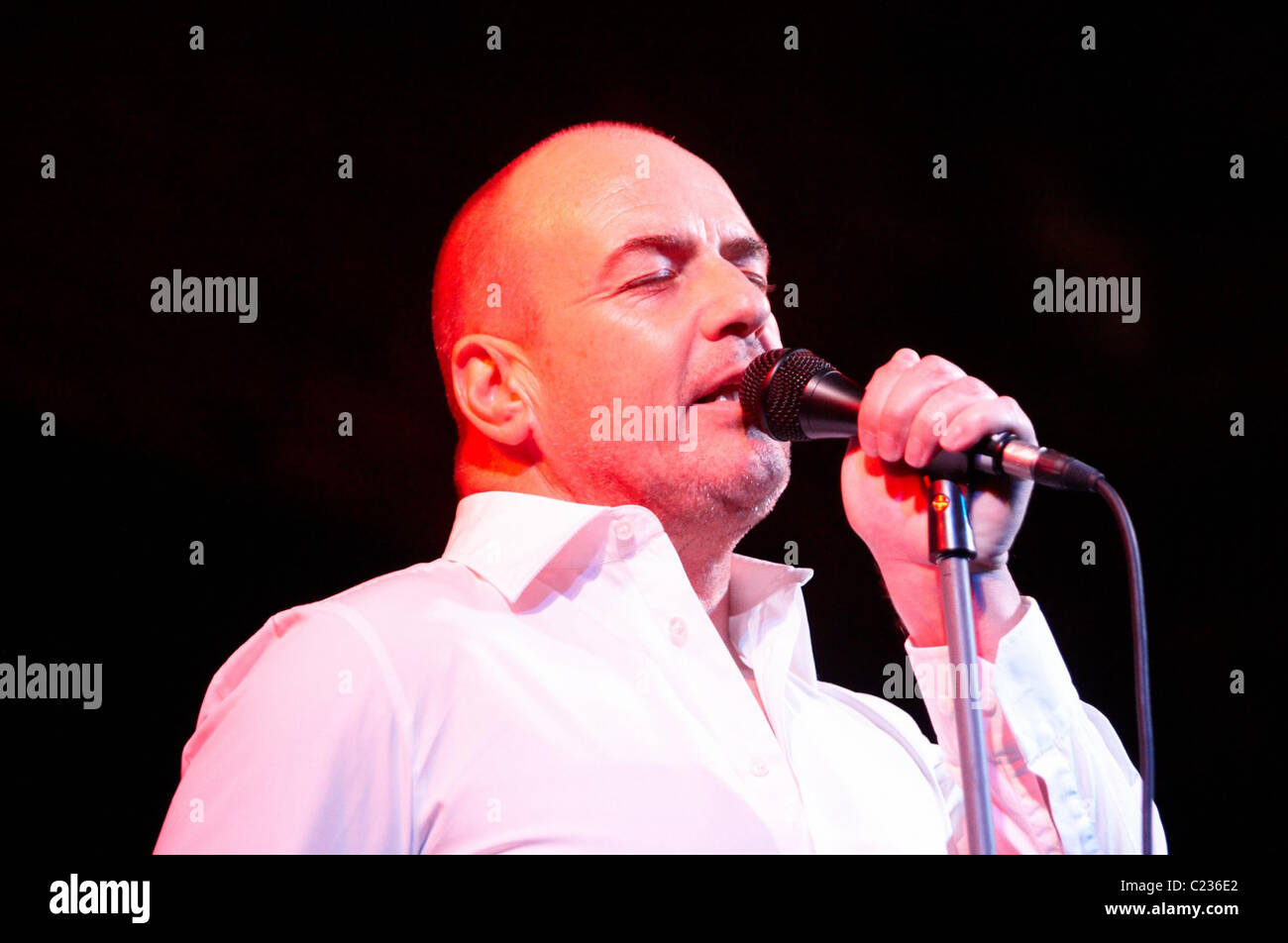Peter Cox Peter Cox performing live for the first night as lead singer ...