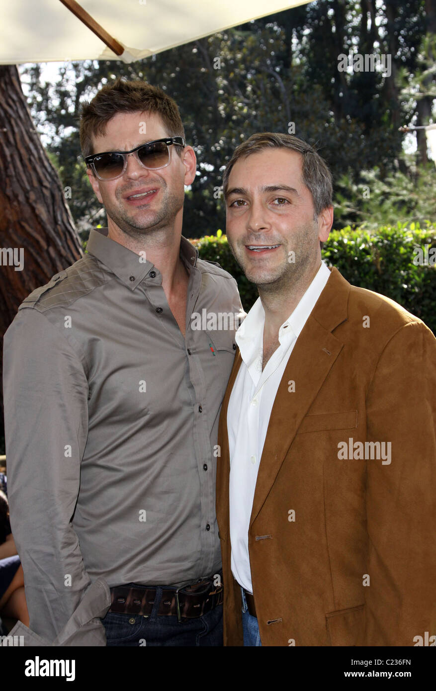 Gale Harold and Scott Lowell The 8th Annual GLEH Garden Party held at a private residence Los Angeles, California - 11.10.09 Stock Photo