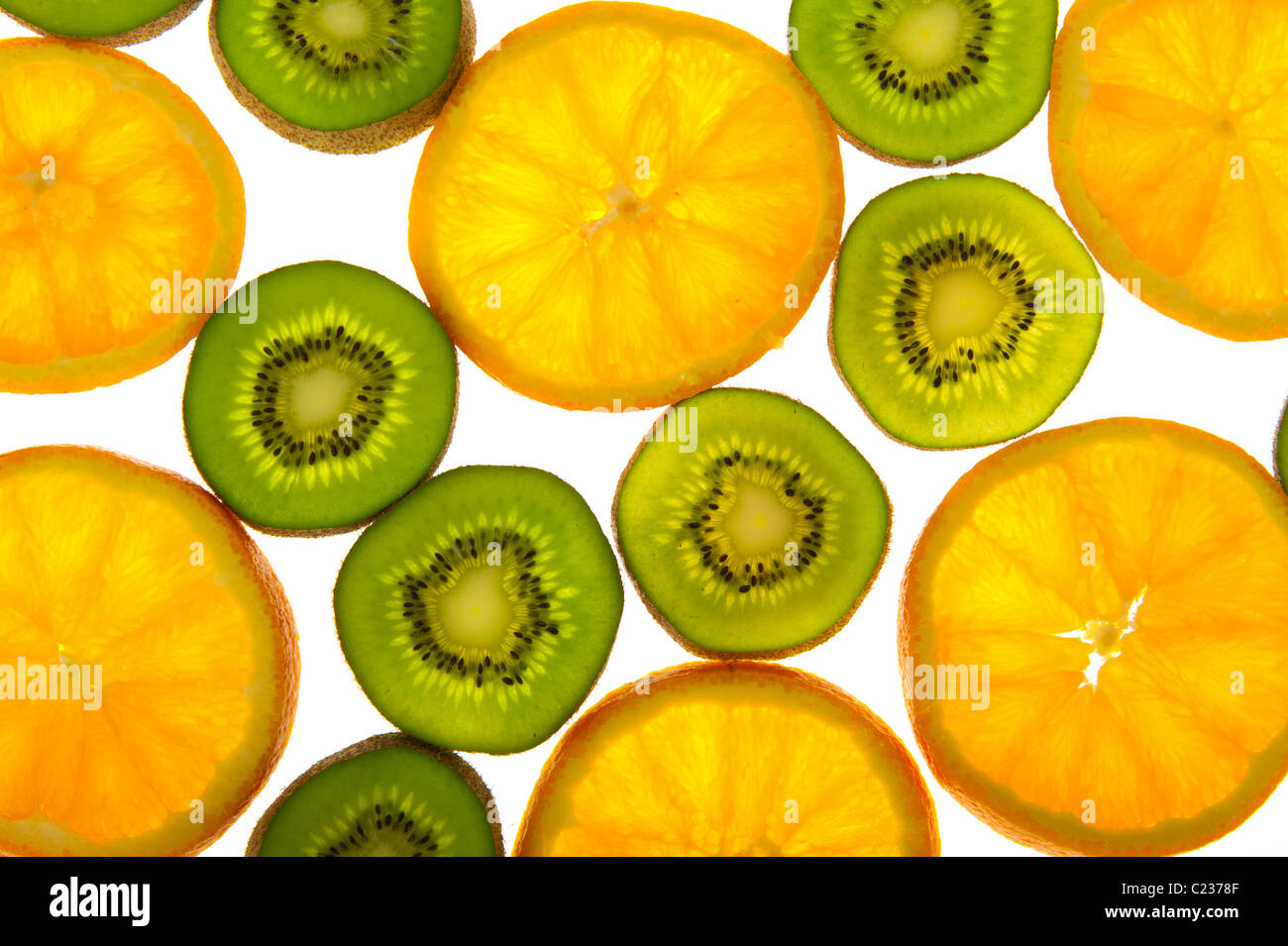 Fresh slice of orange isolated over white background Stock Photo - Alamy