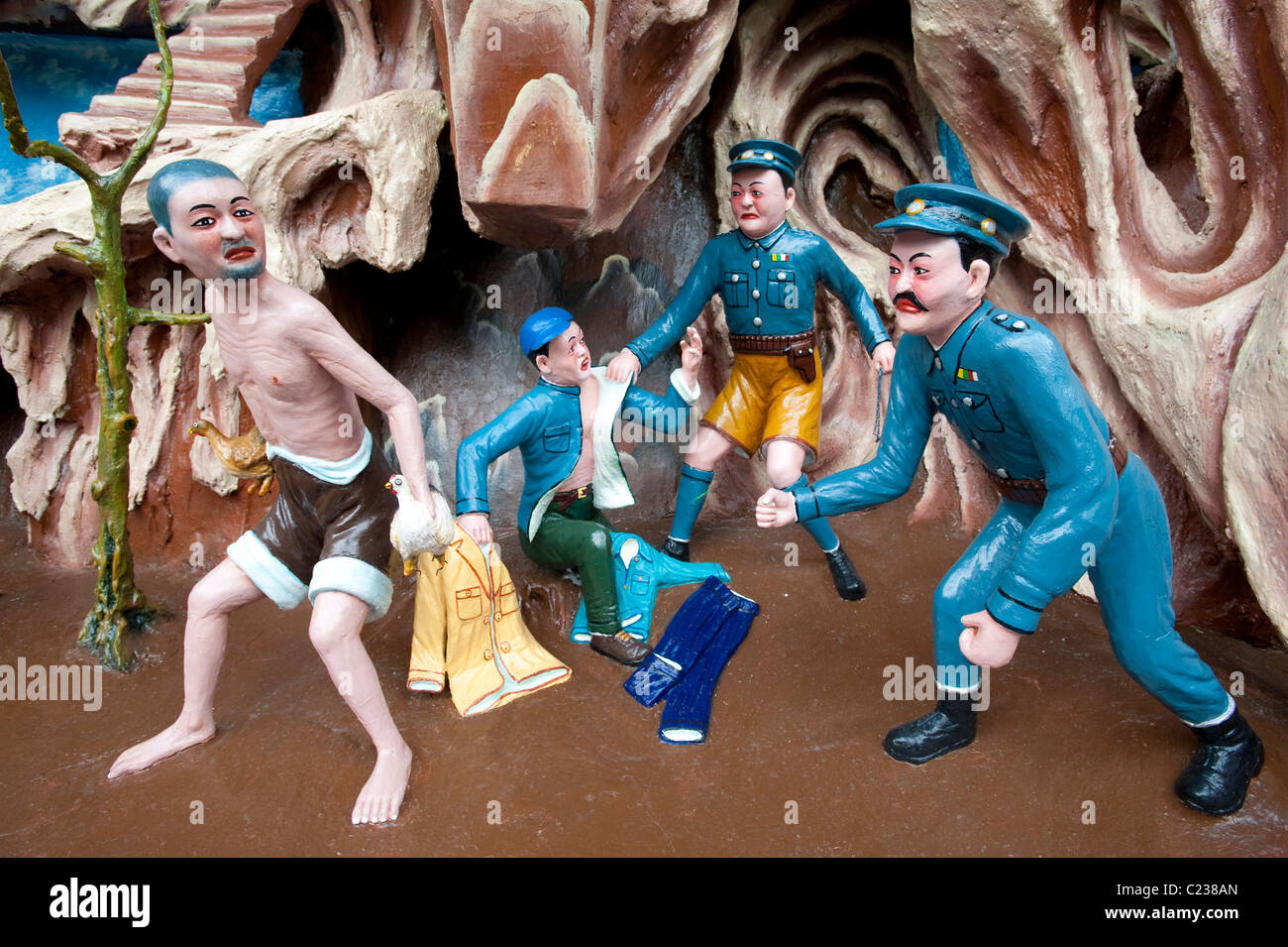 Haw Par Villa, the former Tiger Balm Gardens. An unusual oriental