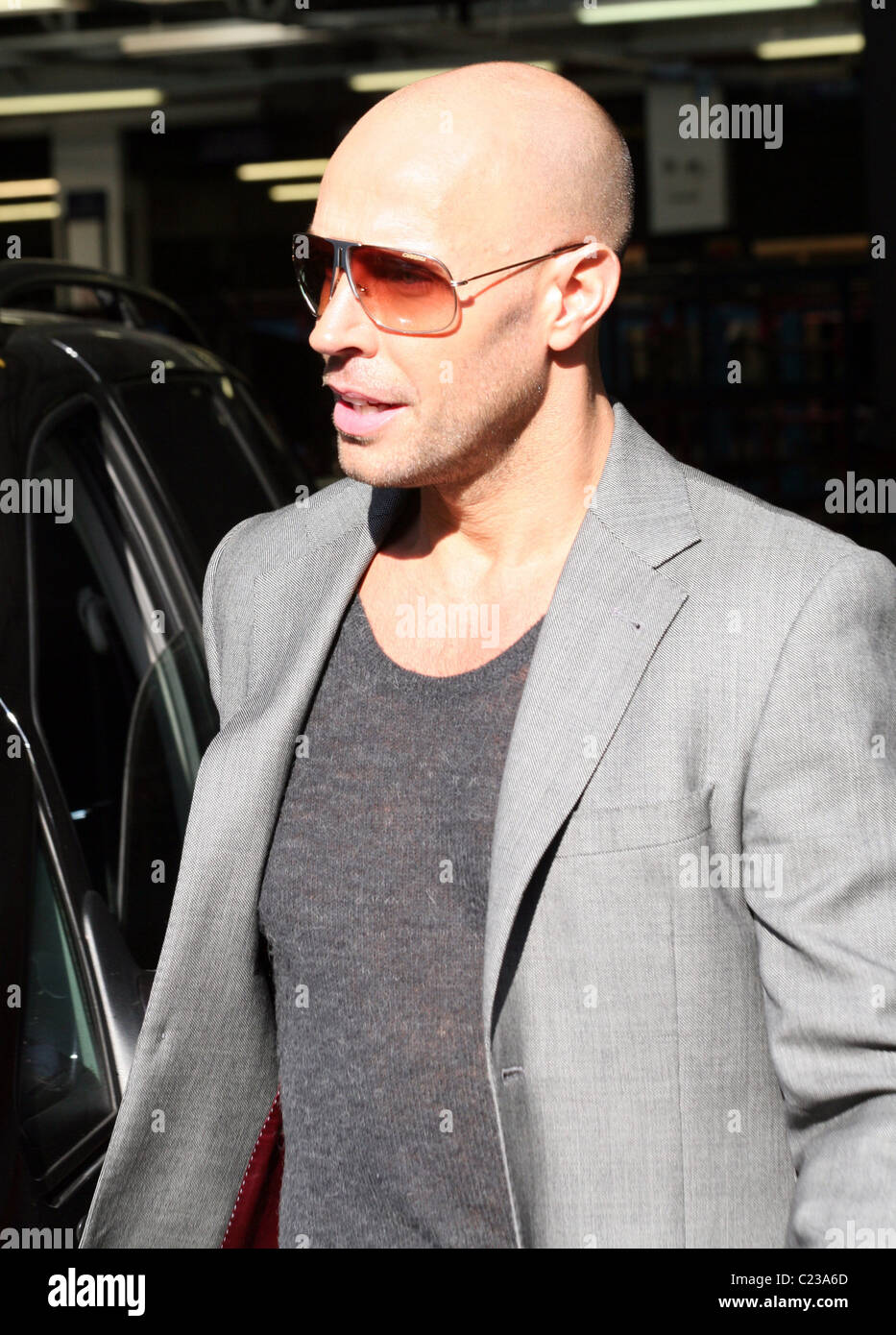 Jason Gardiner leaves the 'This Morning' studios London, England 13.